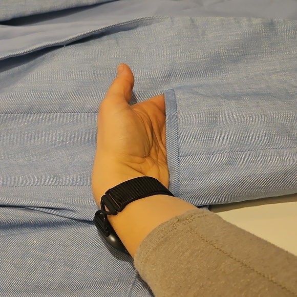 Express Size M Light Blue Women's Blazer - Picture 5 of 7